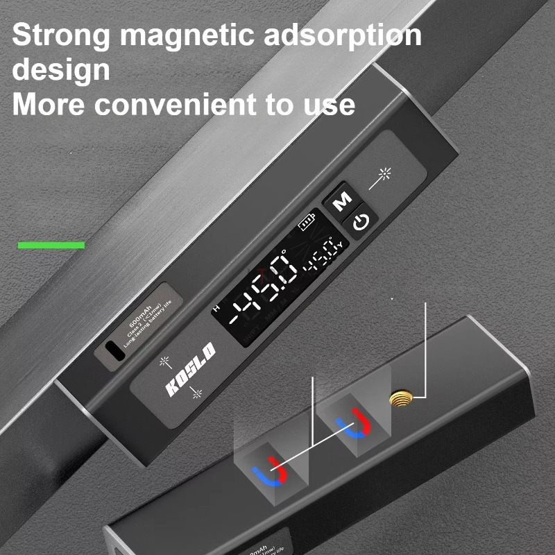 Industrial Laser Alignment - Двухлазерный цифровой инклинометр, портативный электронный угломер,