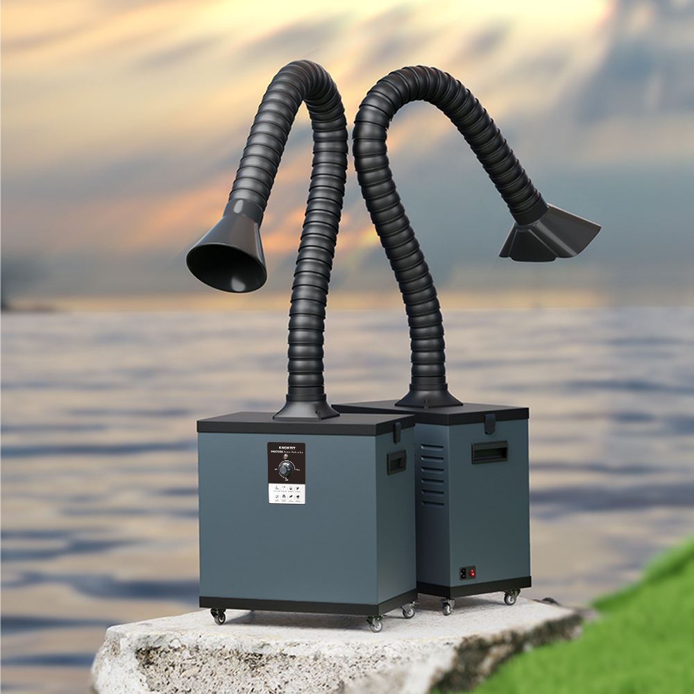 Fume Extractor Laser - KNOKOO FES200K Мощный дымосос для припоя