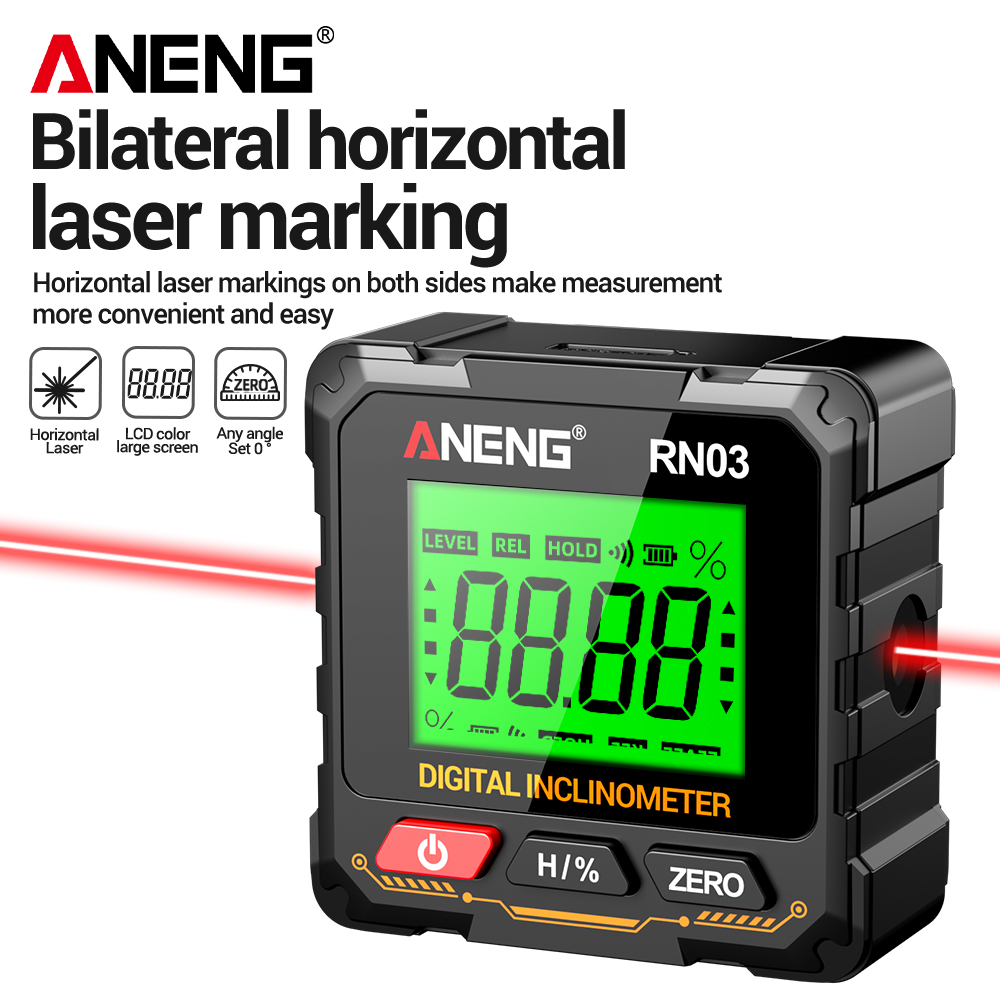 Магнитный цифровой угломер ANE – обзор и цена Industrial Laser Alignment